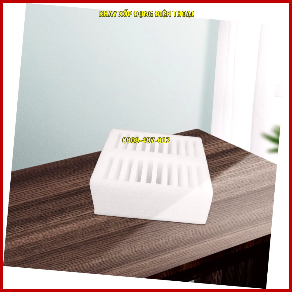 Khay mút xốp đựng điện thoại