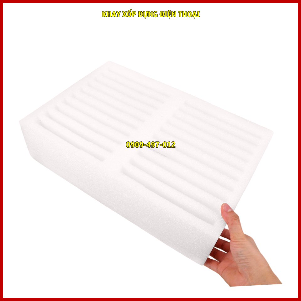 Khay xốp đựng máy điện thoại