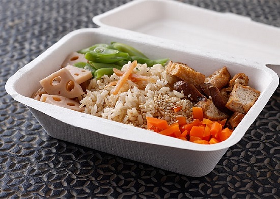 Khay xốp đựng cơm giá rẻ