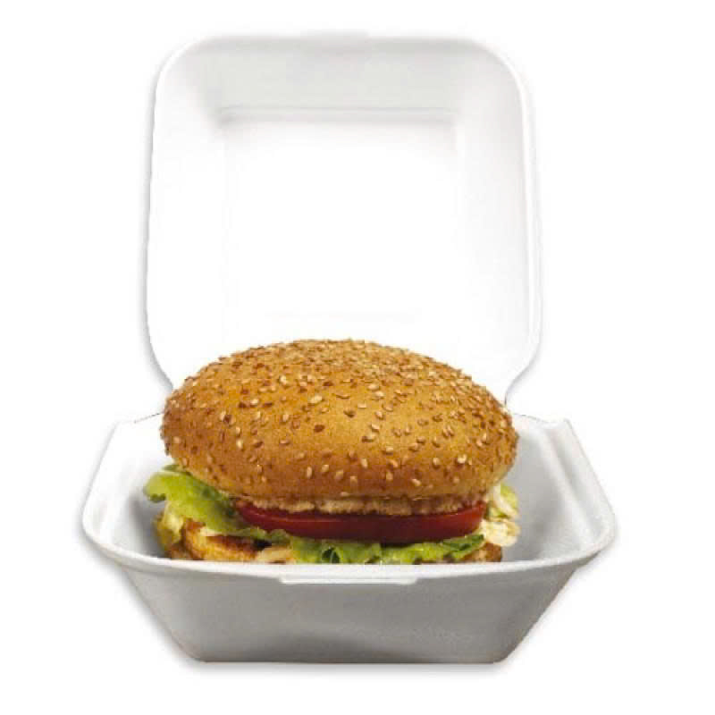 hộp xốp đựng bánh hamburger