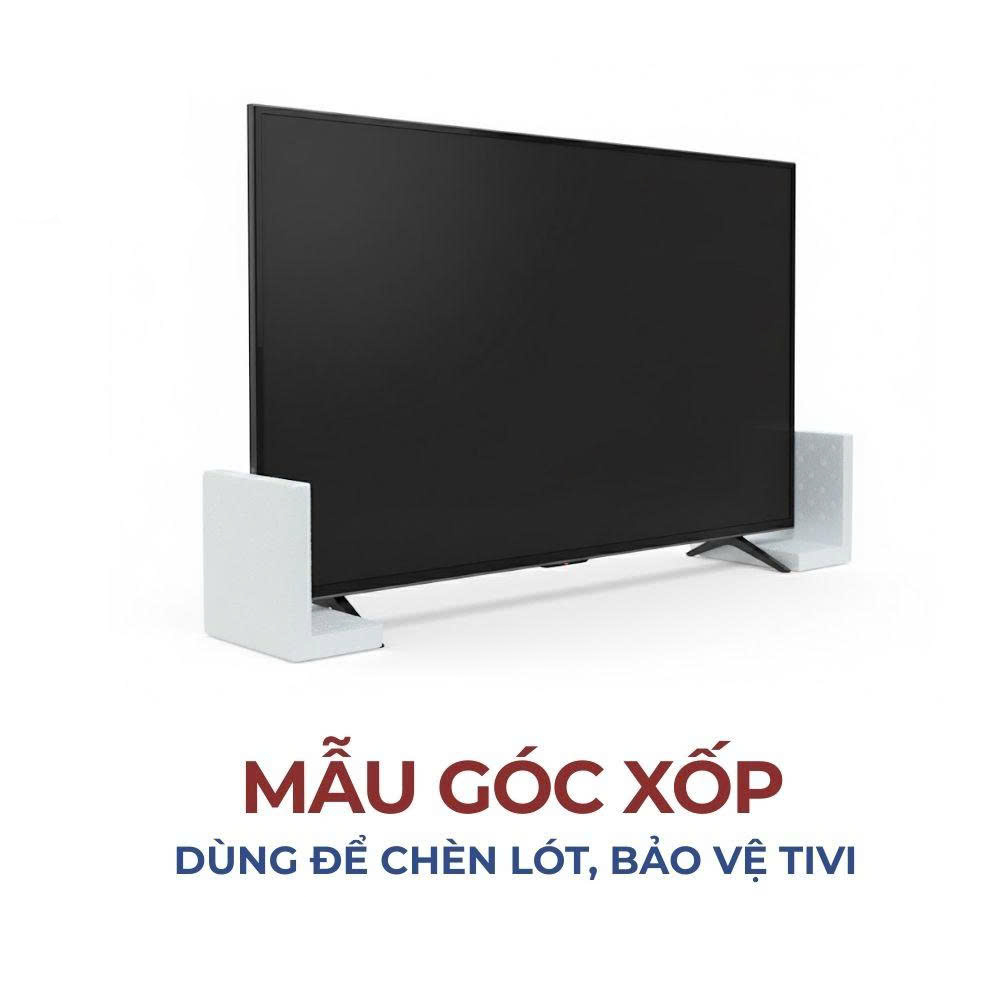 Khay xốp cố định tivi