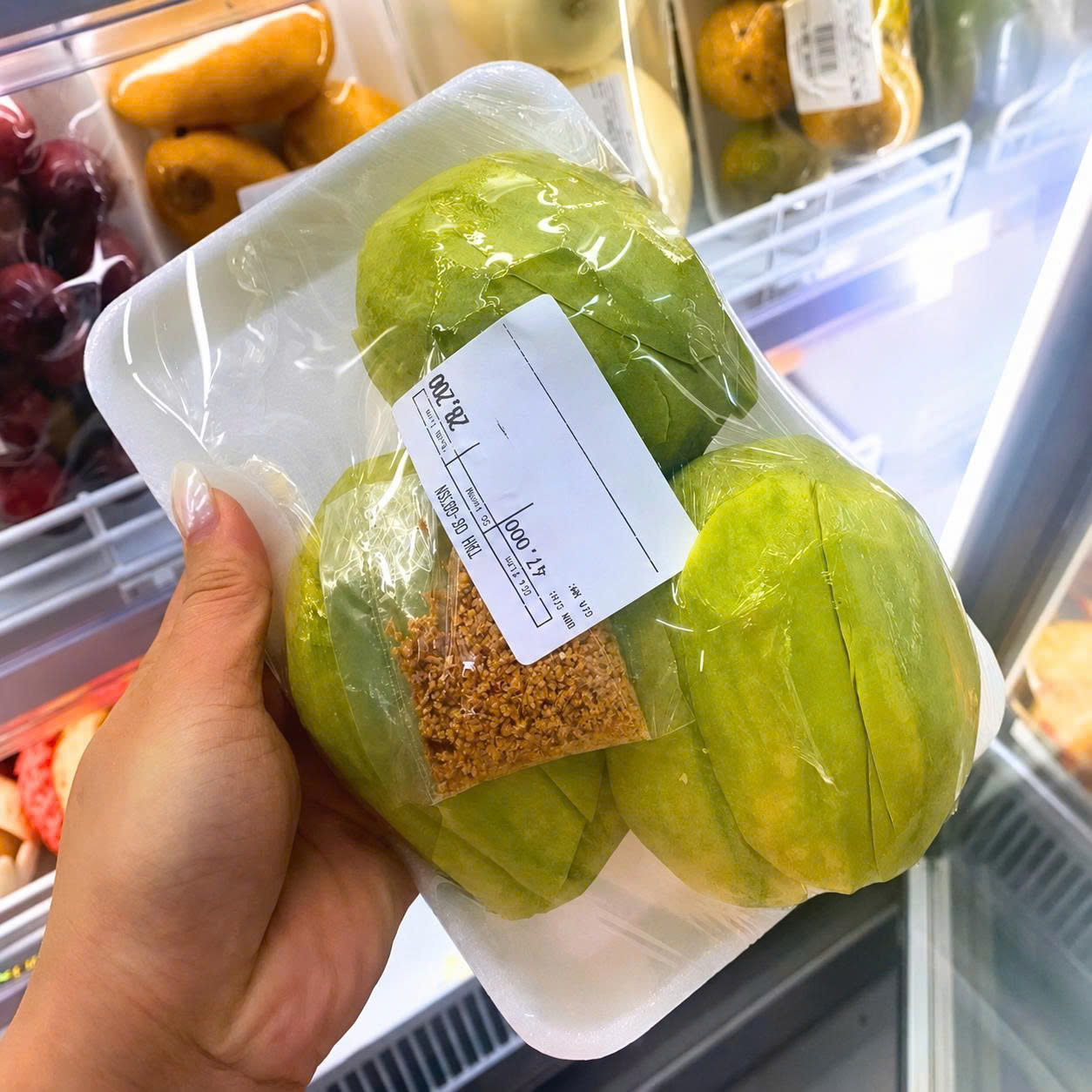 khay xốp hoa quả