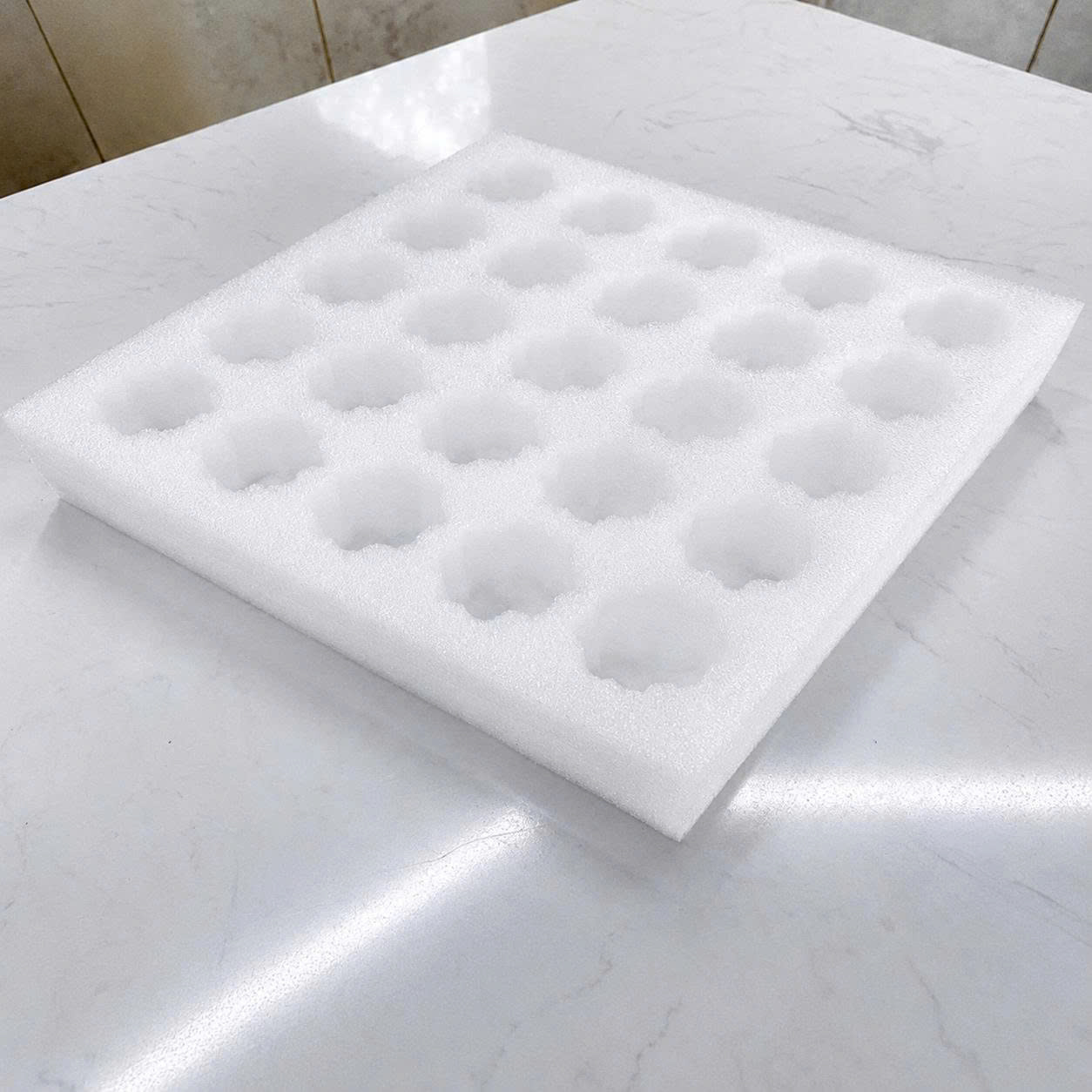 mẫu khay xốp đựng trứng