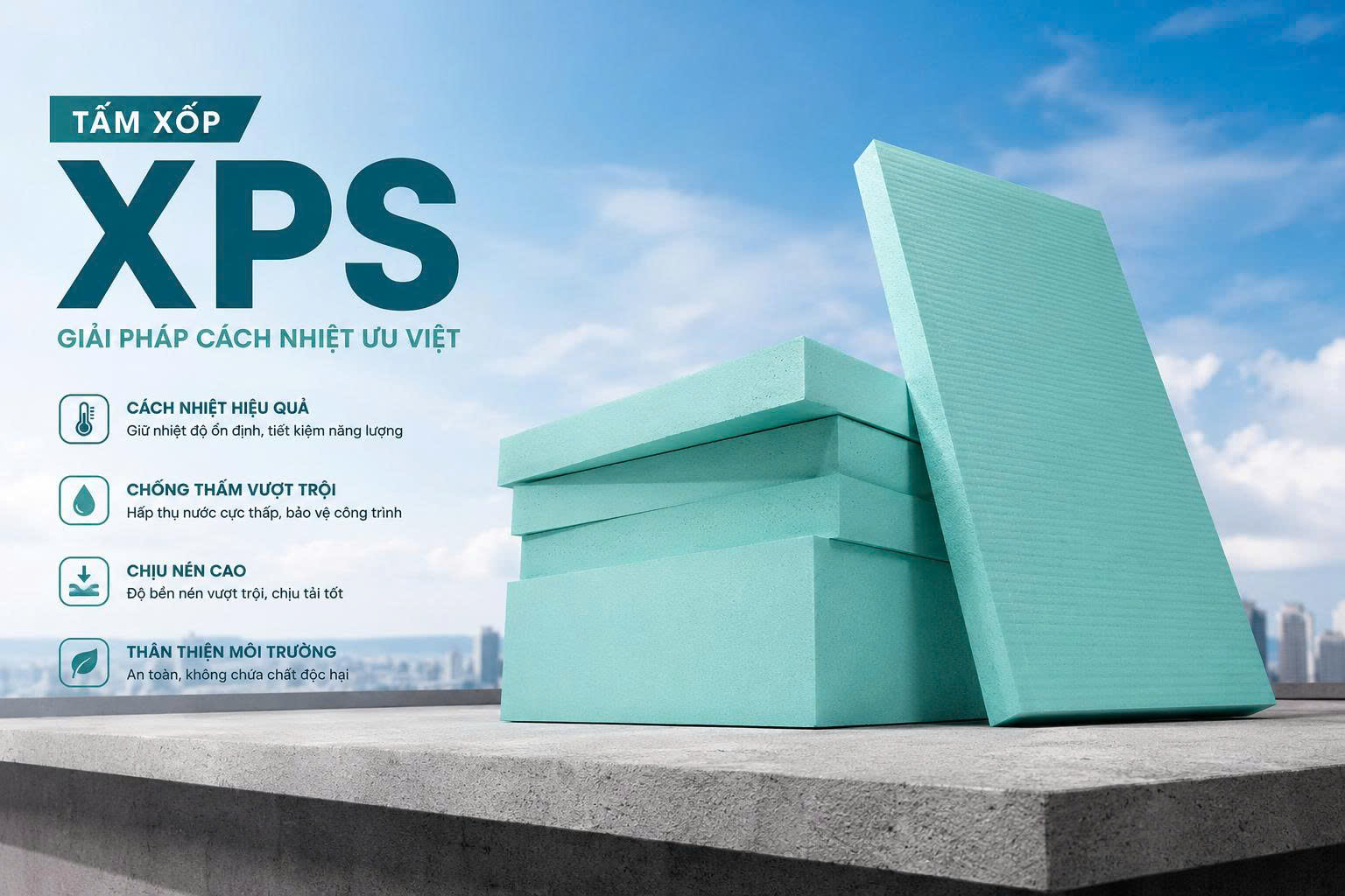 tấm xốp xps