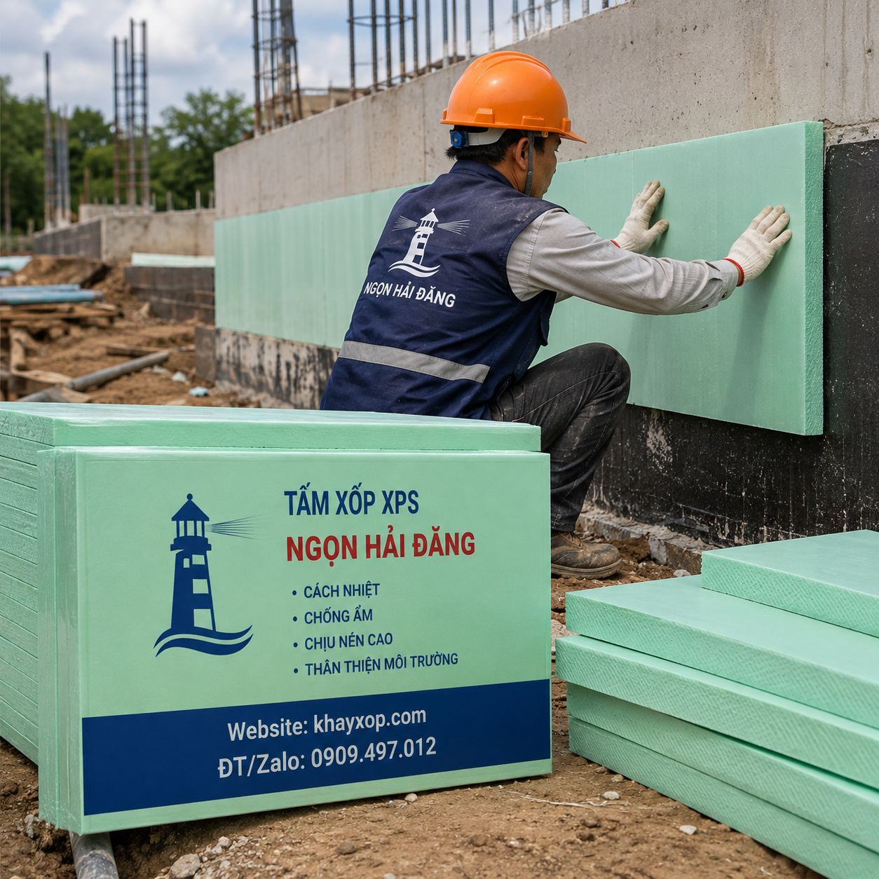 Tấm xốp XPS Ngọn Hải Đăng