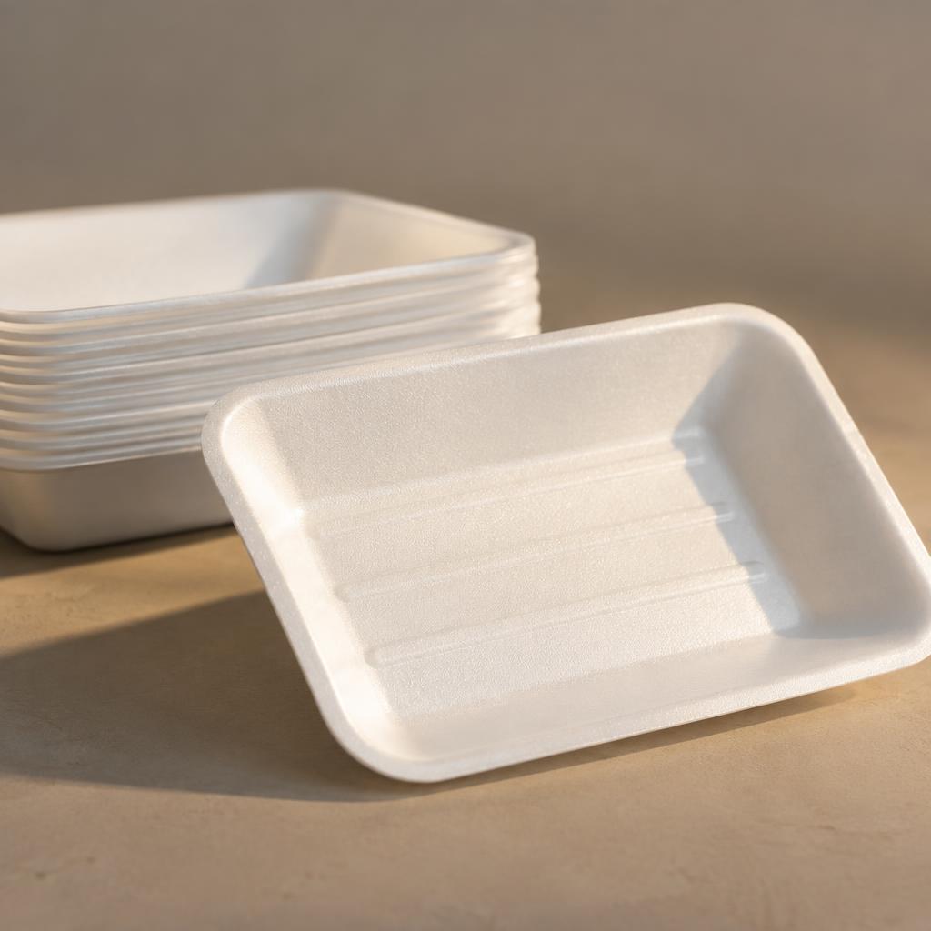 Chất liệu PS (Polystyrene) – Nền tảng cho sự an toàn thực phẩm trong khay M16